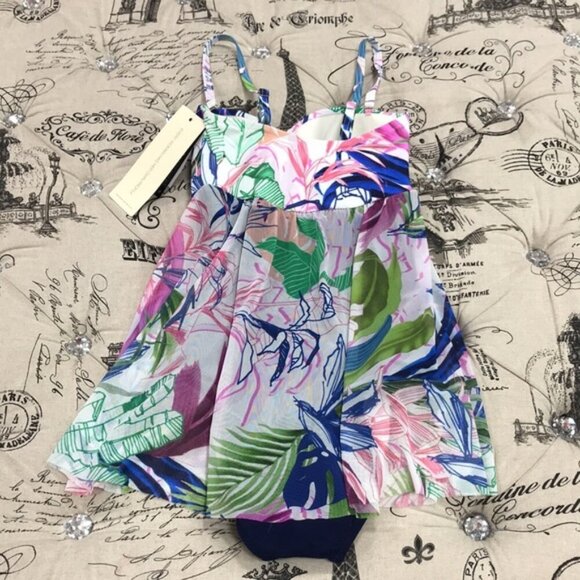 Profile by Gottex Tummy Control 1-Piece Swimsuit - Picture 5 of 7